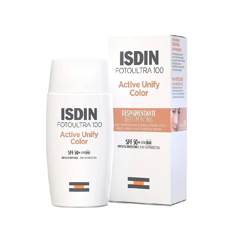 ضد آفتاب ایزدین اکتیو یونیفای رنگی (+Active Unify Color SPF50) + اصل اسپانیا