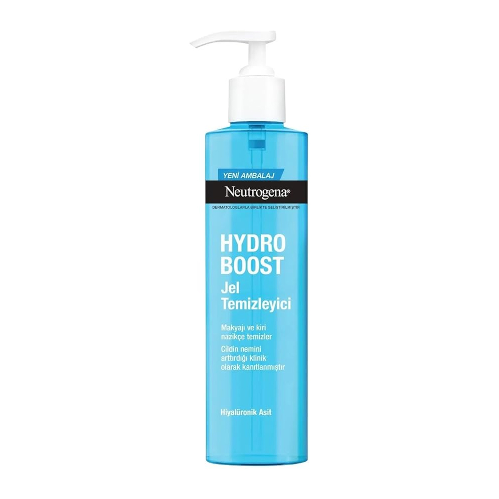 ژل شستشو صورت آبرسان نوتروژینا Hydro Boost Water Gel (سفارش ترکیه)