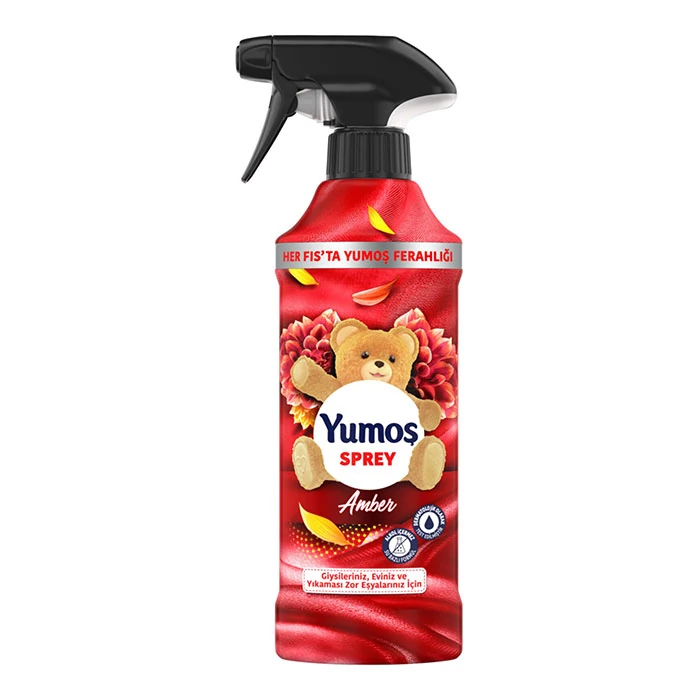 اسپری خوشبو کننده هوا یوموش مدل Amber حجم 450 میل